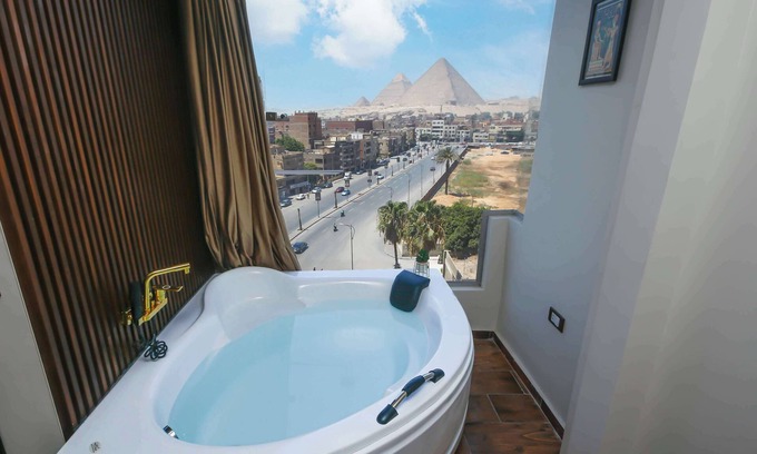 Al Haram Lit Et Petit-Déjeuner | Imperial Pyramids Heights Suite