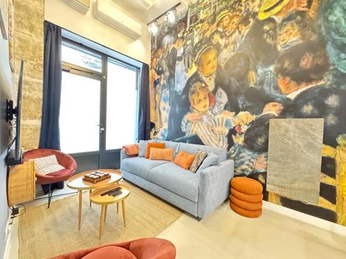 3rd Arrondissement Appartement | Impressionnists in Le Marais - Sauna & AC