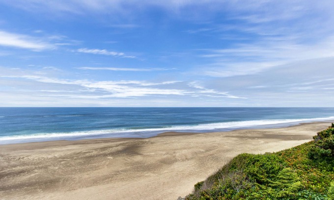Gleneden Beach Maison | maison en bord de mer impressionnante, offre de belles vues et les chiens!
