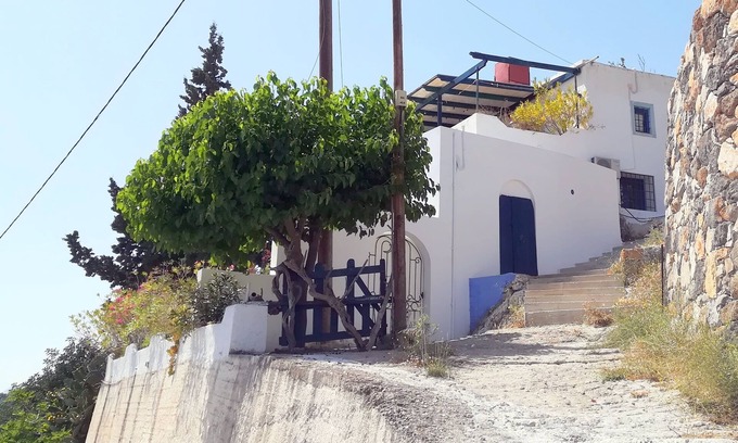 Patsianos Appartement | Dans MAISON COTE SUD CRETOISE VUE PANORAMIQUE MER de LIBYE A 180