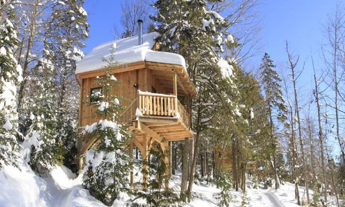 Wentworth-Nord Chalet De Ski | Au coeur des Laurentides au calme en pleine nature avec ses lacs