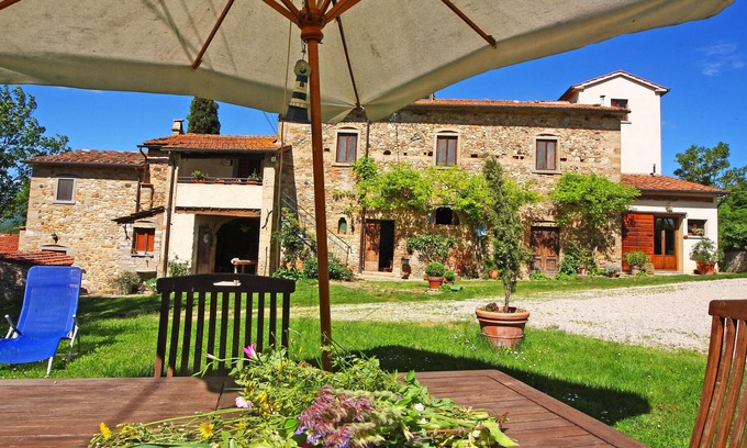 Anghiari Villa | Ferme dans la campagne toscane