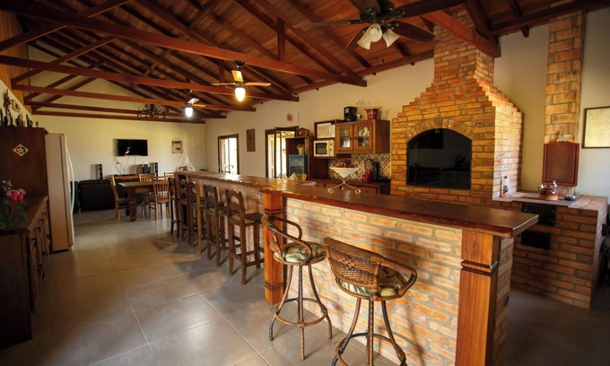 Palmeira Maison | Incrível casa de campo com WiFi em Palmeira/PR
