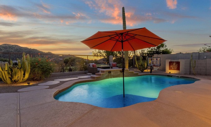 Las Sendas Maison | Incredible golf course views with modern, southwest inspired decor