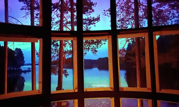 Overturingen Maison | Incredible tree house on your own private island on a huge lake