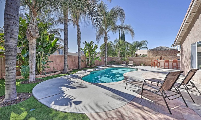 Wildomar Maison | Incredible Wildomar Getaway w/ Outdoor Oasis!