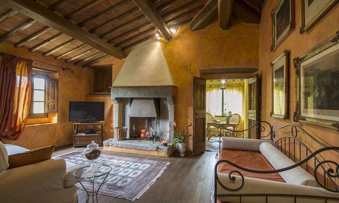 Terranuova Bracciolini Maison | Villa indépendante au coeur de la Toscane, pour 14 personnes, 6 chambres, 5 salles de bains