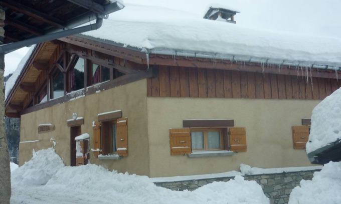 Plangagnant Chalet De Ski | Châlet individuel 10/12 pers'La Plagne paradiski'' à 500m de Pistes et Télésiège