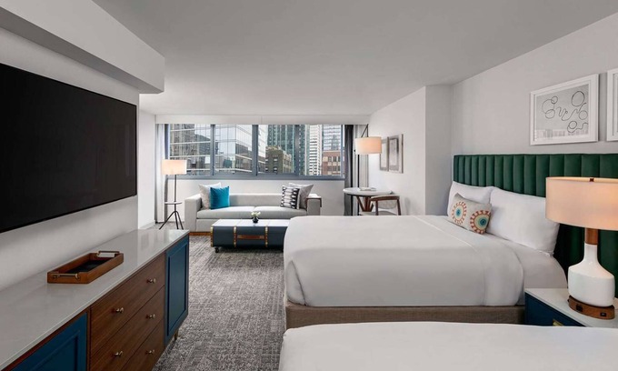 Downtown Chicago Station Balnéaire | Indulge in Home-Like Comfort! Near Bridgehouse and Chicago River Museum