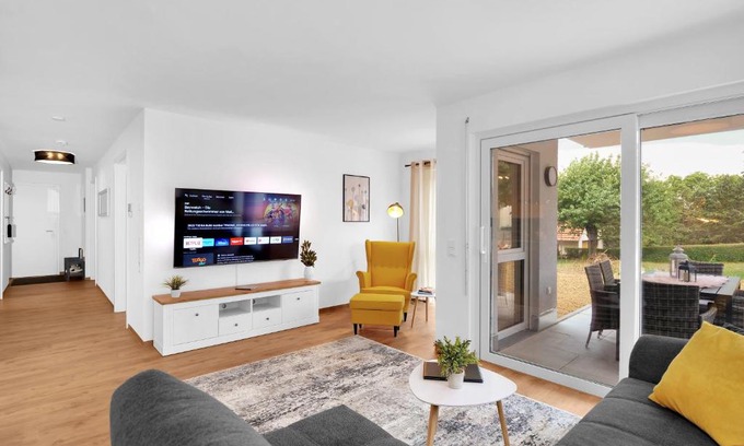 Crailsheim Appartement | INhome Parken - Küche - TV - Terrasse - Balkon