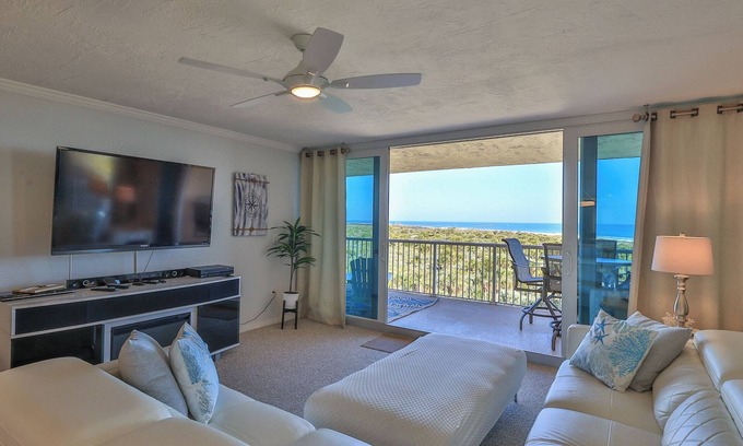 New Smyrna Beach Copropriété | Inlet #306 3rd floor beauty! 2BD 2BTH fantastic views of the ocean