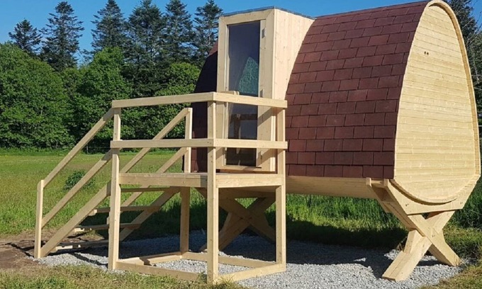Pouldergat Cabine | Insolite cabane perchée