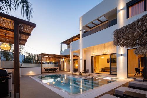 Adelianos Kampos Appartement | Isla Luxury Apartment - Private Pool - 100m from the beach