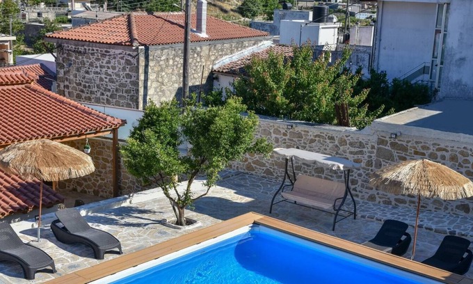 Vlachiana Maison | Island Oasis: Poolside Paradise in Crete