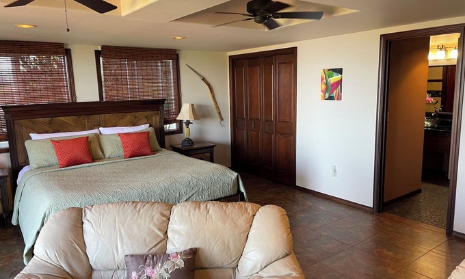 Holualoa Appartement | Island Paradise ~ Pacific Room.