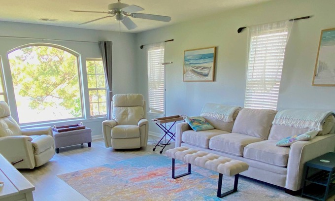 Pawleys Island Cabine | IT'S ALL ABOUT THE VIEW! 2 Bedroom, 2 bath True Blue