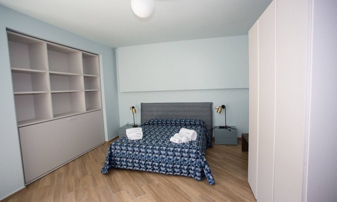 Santa Maria di Castellabate Hôtel | ZEUS-Triple-Confort-Salle de bain privée-Balcon