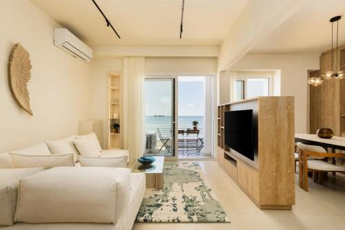 Thessaloniki City Centre Appartement | Ivory by halu! - Elegant 2BD apt with sea view