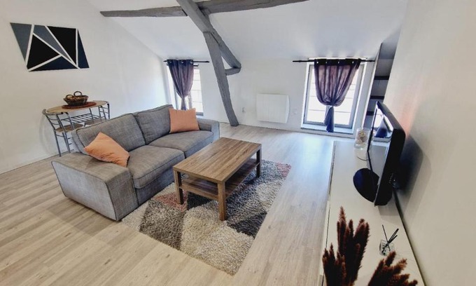 Louvroil Appartement | J.Mo Home - Louvroil - Calme - Idéal couple - Déplacement PRO