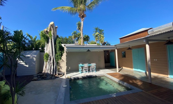 La Saline Les Bains Maison | JACARANDA CASE PALMIER (4 personnes)