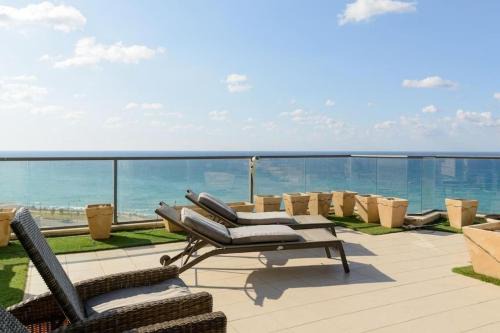 Netanya Appartement | Jacuzzi Penthouse with wide Sea View in Natanya