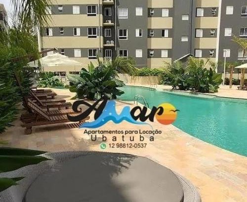 Estufa II Appartement | Jardim das Palmeiras II Home Resort JP2 Ubatuba - Apartamento com 2 Dorms, 1 Suíte, Condomínio com Piscina Adulto e Infantil, Jacuzzi Aquecida,Sauna, Churrasqueira, Academia, Salão de Jogos e Playground