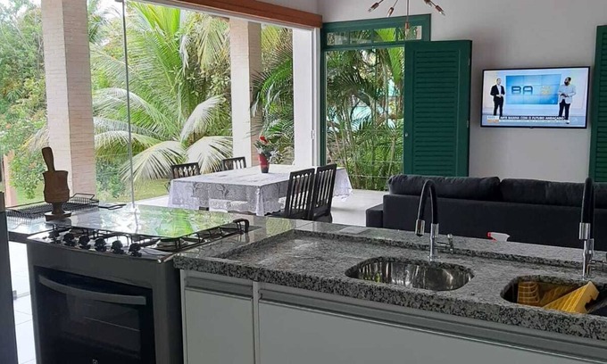 Parafuso Maison | Jauá house 200m from the beach with swimming pool