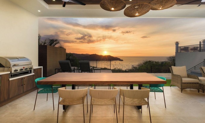 Coco Maison | Jaw dropping view. NEW 4-bedroom house with en suite bathrooms. Private pool. AC
