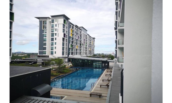 Tabuan Jaya Appartement | Jeff and Ricky Homestay 17 @ Vivacity Megamall