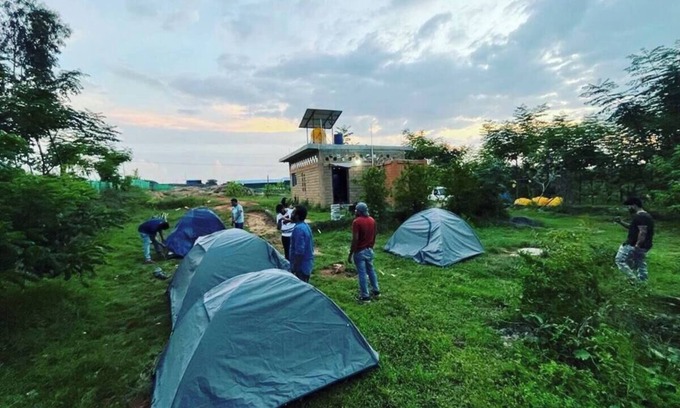 Denkanikota Location De VR | JoE- Amidst Nature campground in Thalikothanur - CAMPSITE 1