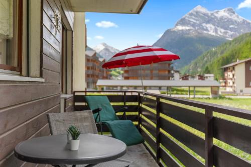 Saas Grund Appartement | joli appartement pour 4 personnes à Saas-Grund, parking et terrasses