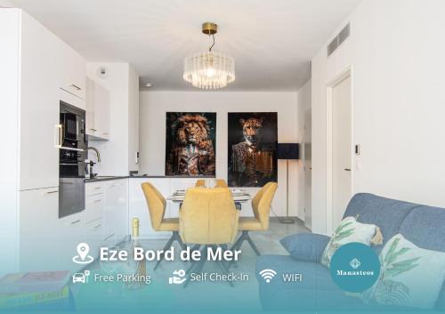 Eze Appartement | Joli deux pièces - Terrasse - Parking - EB