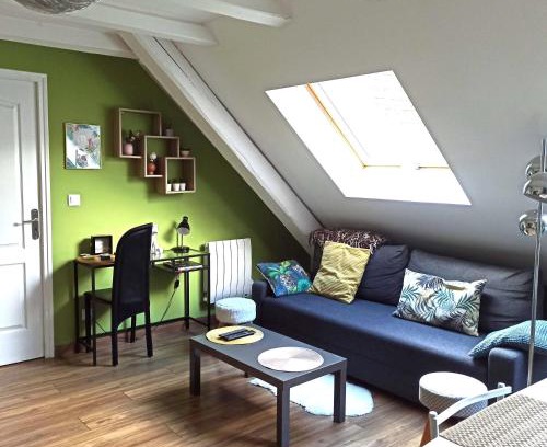 Rouffach Appartement | Joli gîte F2 indépendant avec jardin privé