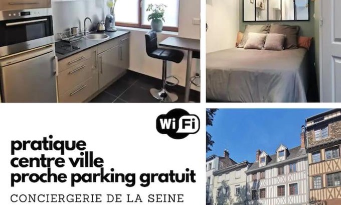 Quartier Saint-Marc - Croix de Pierre - Saint-Nicaise Appartement | Joli Studio ✧ Centre historique
