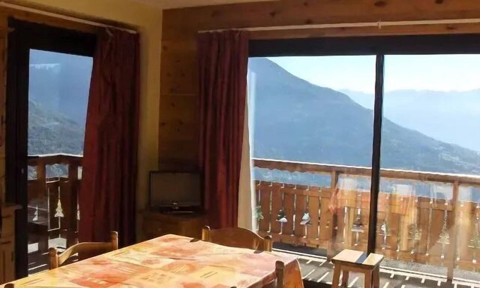 Reallon Appartement | Joubelle Residence - Beautiful view in this T3 of 6 beds in Réallon