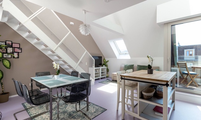 Roßau Appartement | JULIUS 28 - duplex apartment 5 mins to city center