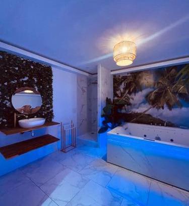 Gare Appartement | Jungle Suite, Jacuzzi à 7 min de la mer