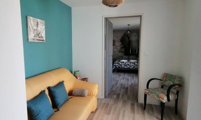 Tonneins Appartement | Jungle Zen, Beau 2 Pièces Avec Jardin