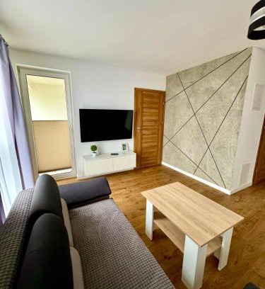 Kielce Appartement | Jurajska Plaza - Nowoczesny apartament z osobną sypialnią, KLIMATYZACJA, Parking prywatny GRATIS - Kielce