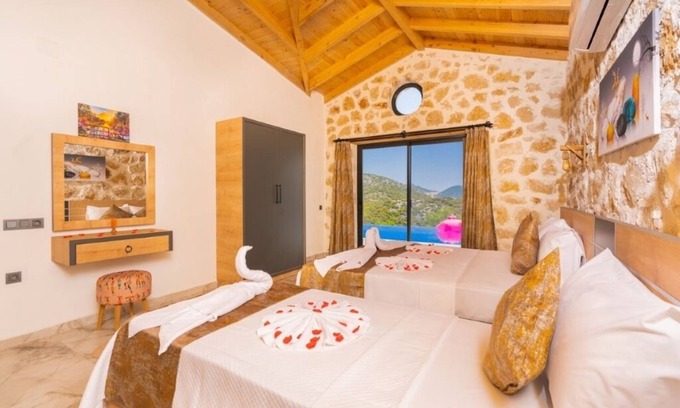 Yesilyurt Villa | Kalkan, İkizce , 2 rooms, Private Pool Villa,DD270