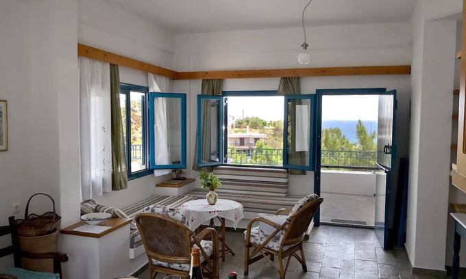 Agios Panteleimonas Maison | KaratiHome - Détente vue mer et montagne
