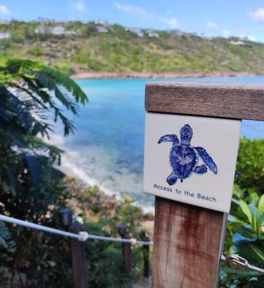 Marigot Appartement | KARETS VIEW les pieds dans l eau - feet in water