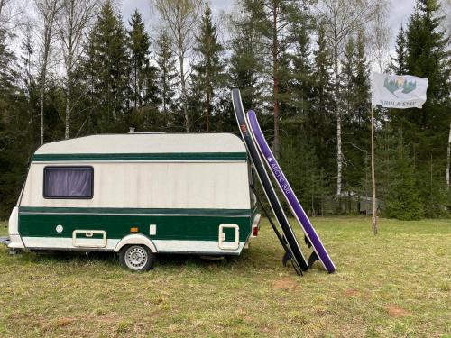 Ahijarve Autre | Karula Stay Camper by lake Ähijärv - SUPs included