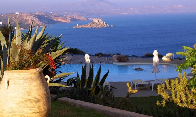 Kefalos Appartement | Kefalosbay Residence appartement RDC piscine & panorama sur la baie de Kefalos