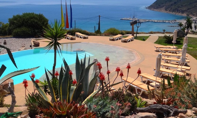 Kefalos Appartement | Kefalosbay Residence appart R.D.C. & piscine & panorama sur la baie de Kefalos