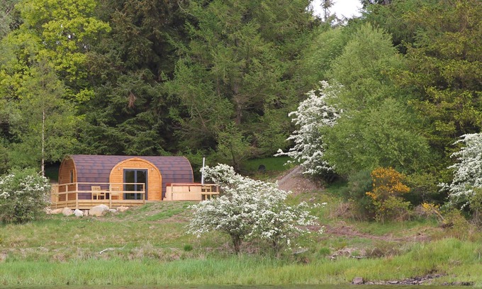 Saint John's Town of Dalry Cottage | Kendoon Cabin - dort 2 invités dans 1 chambre