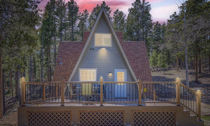 Evergreen Maison | Kings Paradise I A-Frame Cabin in Evergreen