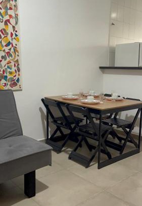 Jardim Virginia Appartement | Kit net completa na Praia da Enseada