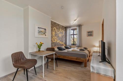 Klosterheide Appartement | Kleine Ferienwohnung mit Garten