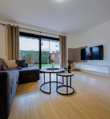 Guenzburg Appartement | KMS Homes - NEW - GARDEN - NETFLIX